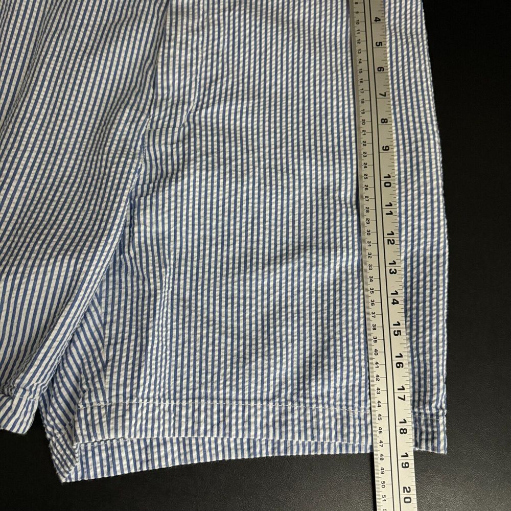 Polo by Ralph Lauren Blue and White Striped Men’s Shorts - Picture 5 of 7